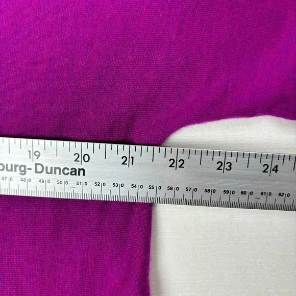 Eileen Fisher 100% Cashmere Soft Lightweight Sweater Top Pink Barbie Women's XS - Picture 13 of 16